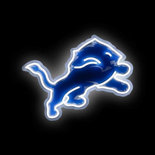 Detroit Lions LED Neon Sign