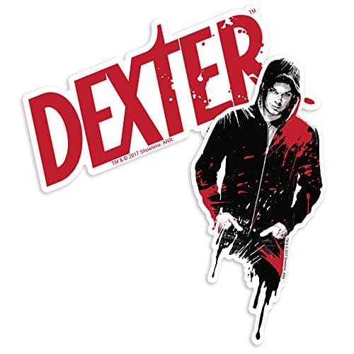 Dexter Splattered Logo Stickers