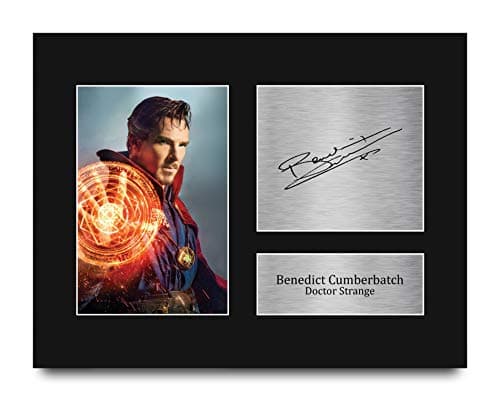 Benedict Cumberbatch Signed Doctor Strange Print