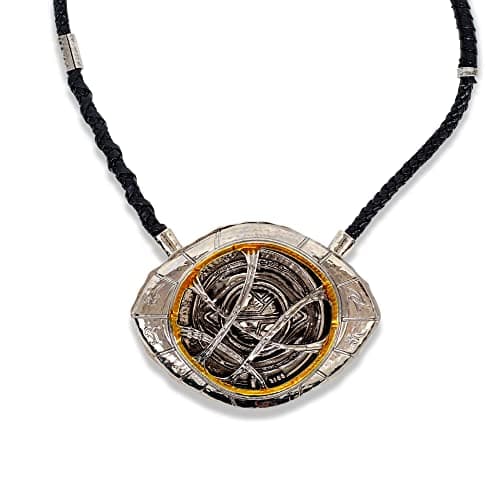Brass Eye of Agamotto Prop Necklace