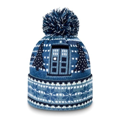 Doctor Who Knitted Beanie Hat