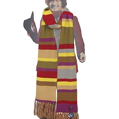 Fourth Doctor 13ft Scarf by Lovarzi