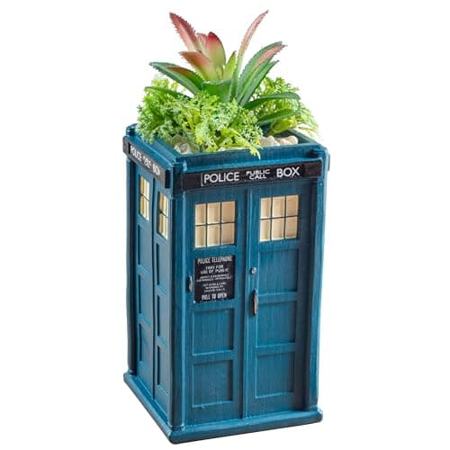TARDIS Ceramic Indoor Planter