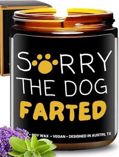 Funny Dog Mom Candle