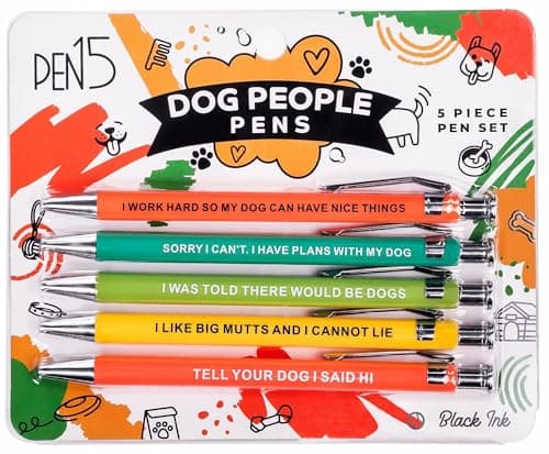 Funny Dog People Pen Set