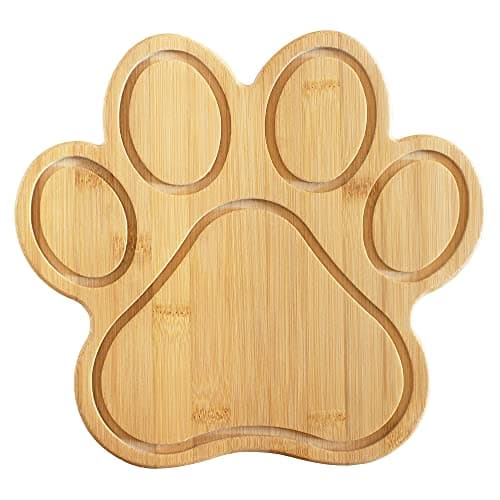 Paw Shaped Bamboo Cutting Board