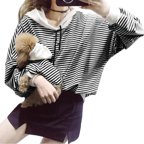 Striped Dog Hoodie