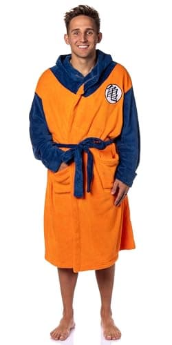 Goku Fleece Hooded Bathrobe