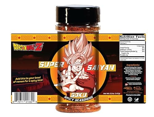 Goku Super Saiyan Spicy Ramen Seasoning