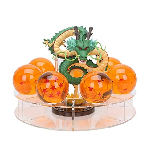 Shenron Resin Figure with Crystal Balls and Shelf