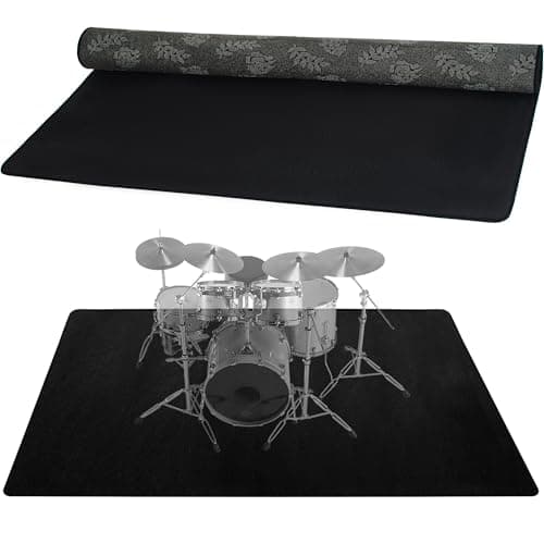 4-by-5-foot drum rug