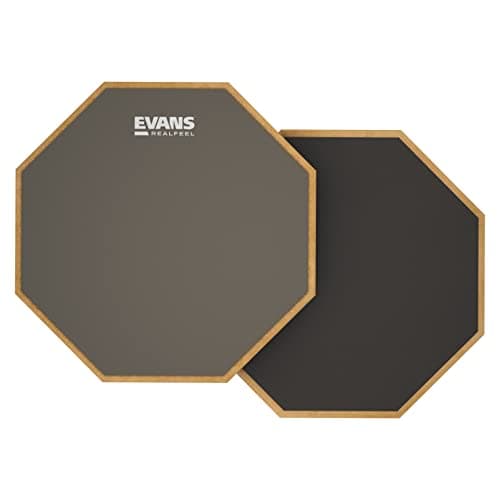 Evans RealFeel 12-inch two-sided practice pad