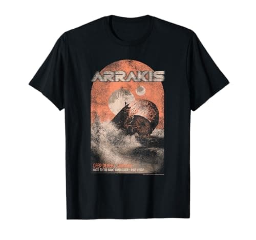 Dune Visit Arrakis Sandworm T-Shirt