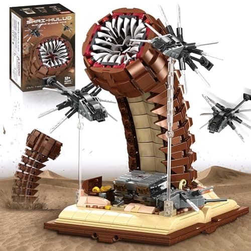 Sandworm and Ornithopter Building Set