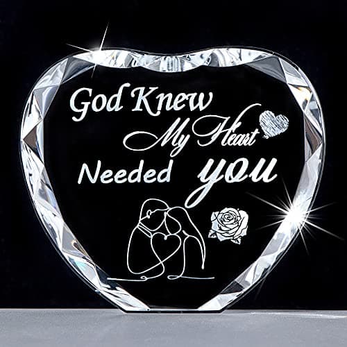 Engraved Crystal Love Quote Plaque