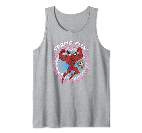 Fairly OddParents Spring Flex floral tank top