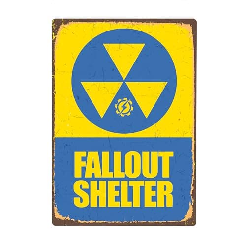 Fallout Shelter Sign Decor