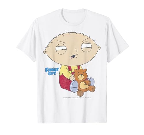 Stewie Griffin Distressed Poster T-Shirt