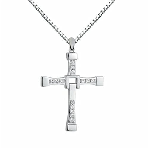 Dominic Toretto Cross Pendant Necklace