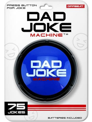 Original Dad Joke Button with 75 Jokes