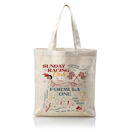 Formula Racing Days of the Week Tote Bag