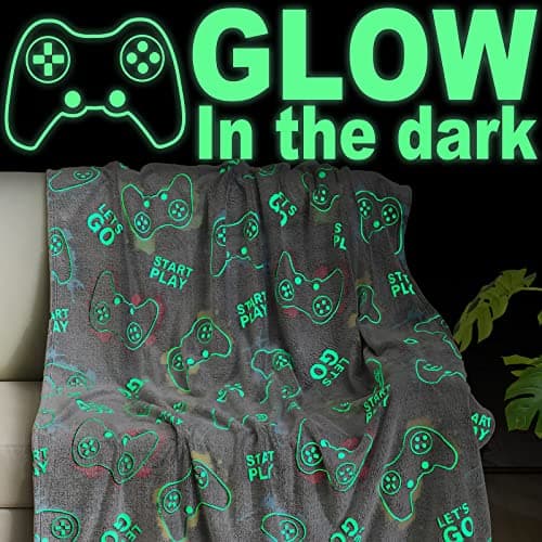 Glow in the Dark Gaming Blanket
