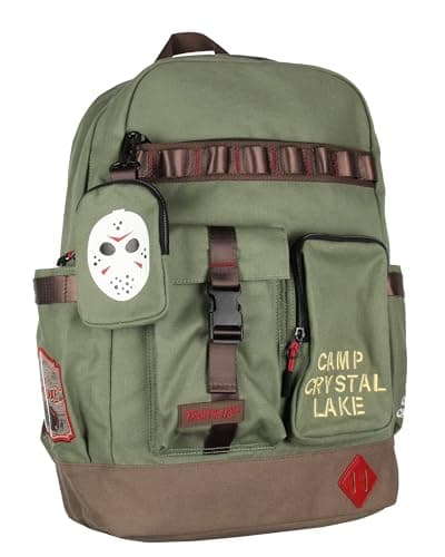 Camp Crystal Lake Backpack with Laptop Sleeve