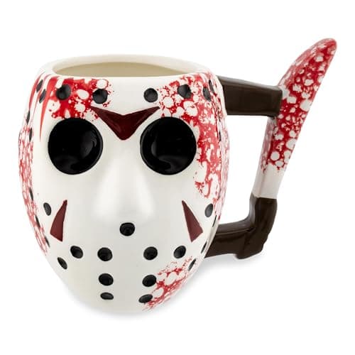 Friday the 13th Jason Mask Sculpted Mug
