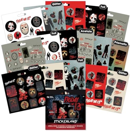 Friday the 13th Sticker Pad