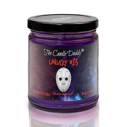 Unlucky No. 13 Black Bouquet Scented Candle