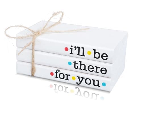 Friends TV Show Decorative Book Stack