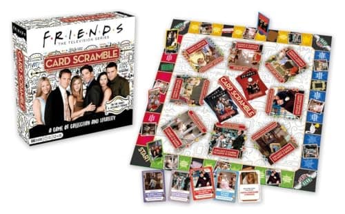 Friends Card Scramble Board Game