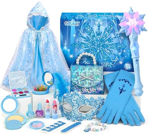 Elsa Makeup and Dress Up Set
