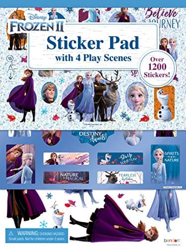 Frozen 2 Sticker Pad with Play Scenes