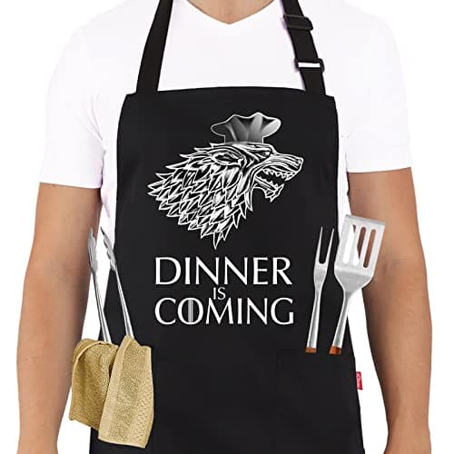 Dinner is Coming Game of Thrones Apron