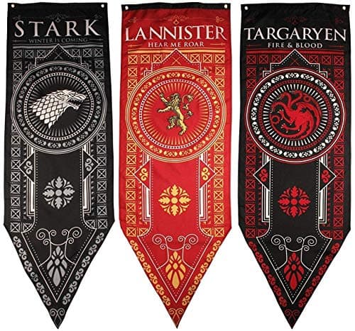 Game of Thrones House Banner Set