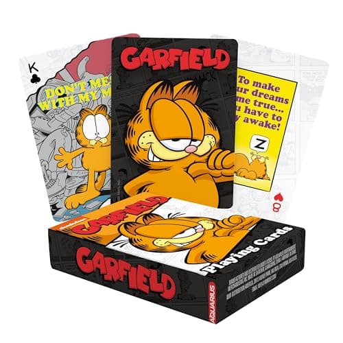 Garfield comic playing cards