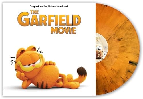 The Garfield Movie soundtrack LP