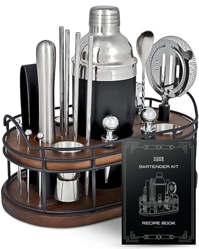 22-Piece Bartender Kit with Stand