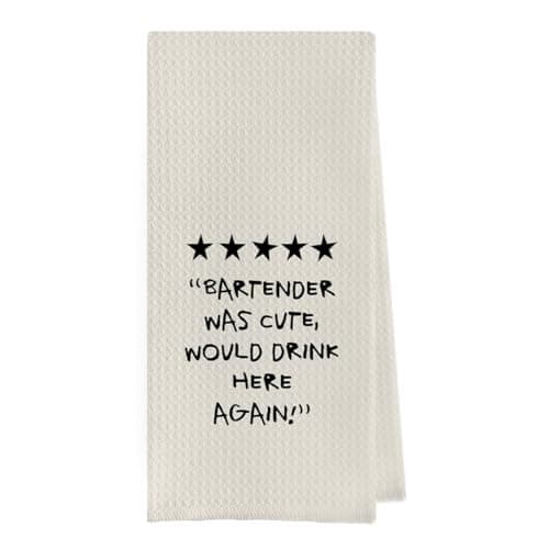 Funny Bartender Dish Towels