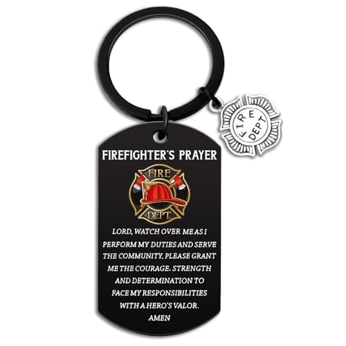 Firefighter Keychain Gift