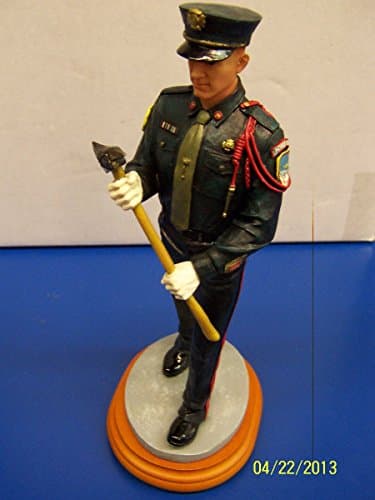Marching Firefighter Figurine