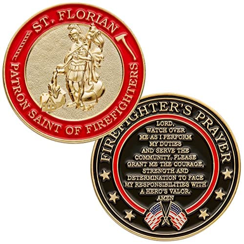 St. Florian Firefighter Challenge Coin