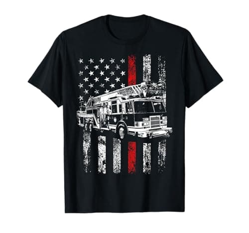 Thin Red Line Firefighter T-Shirt