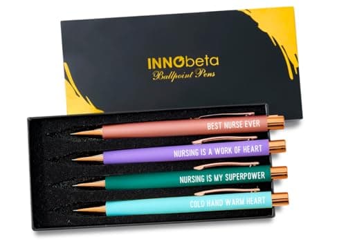 Heart Ballpoint Pen Set for Nurses