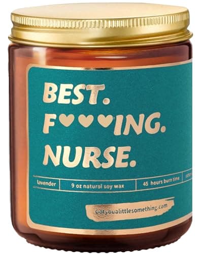 Lavender Vanilla Nurse Candle