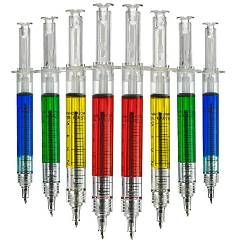 Syringe Novelty Pen Set