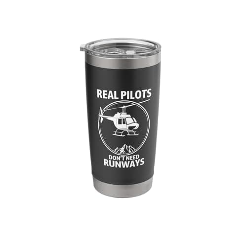 Real Pilots Don't Need Runways Tumbler