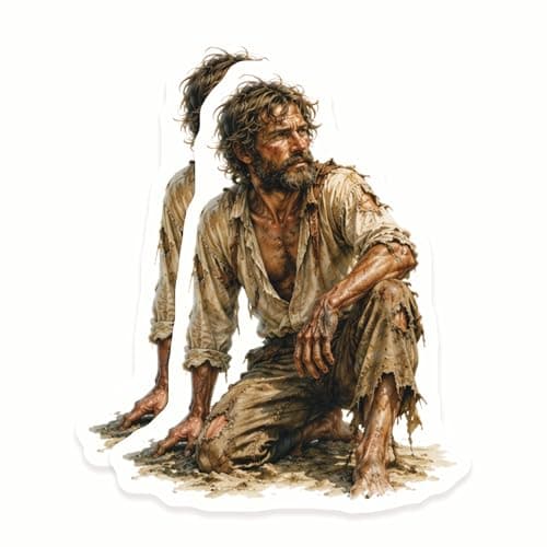 Castaway Survivalist Art Magnet Set