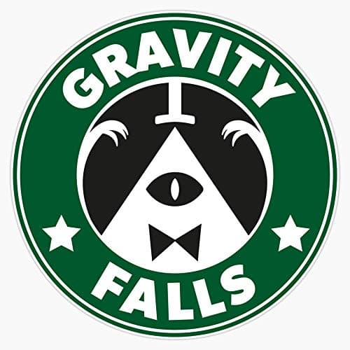 Gravity Falls Coffee Vinyl Sticker